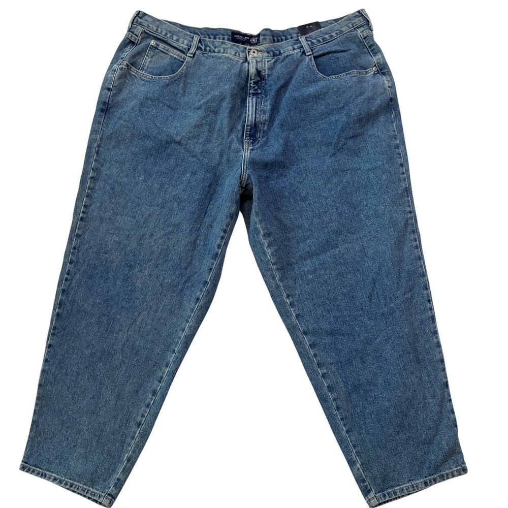 Venezia Jeans Denim Pants Women 28 Petite Blue Straight Leg High Rise  New